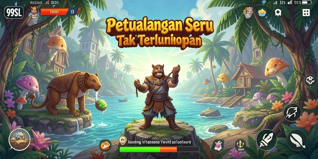 Gameplay seru dalam petualangan epik 99SL yang penuh tantangan.