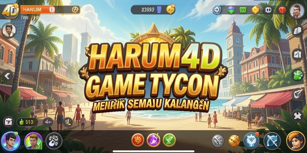 Tampilan gameplay HARUM4D yang menarik dan dinamis.