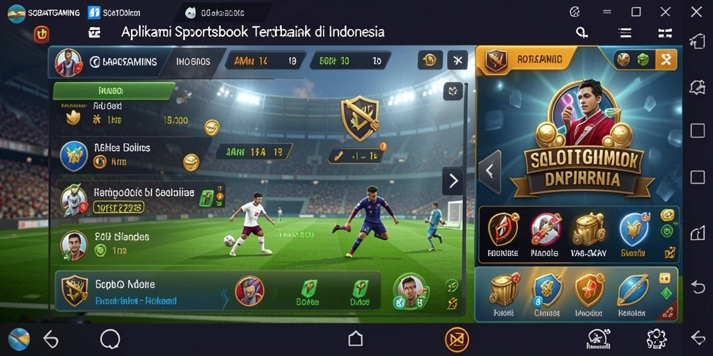 Tampilan gameplay Sportsbook SOBATGAMING yang menarik.