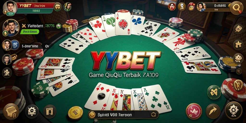 Screenshot gameplay YYBET menunjukkan serunya permainan QiuQiu.